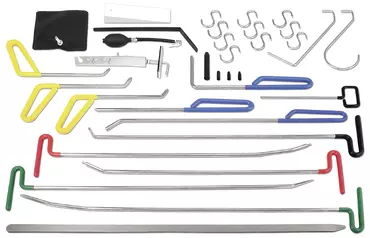 33-PIECE PAINTLESS DENT REPAIR KIT