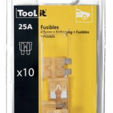 10 x 25A FUSES PACK / CHARGERS - Blister