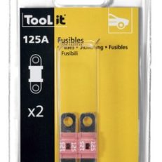 2 x 125A FUSES PACK / GYSFLASH 100-12 HF - Blister