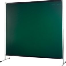 GREEN WELDING CURTAIN OPTI 200.G WITH FRAME 2x2m