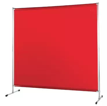 ORANGE WELDING CURTAIN OPTI 200.O WITH FRAME 2x2m