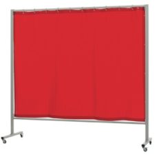 ORANGE WELDING CURTAIN OPTI 215.O ON WHEELS 2x2.15m