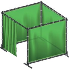 WELDING BAY OPTICAB 240.G - GREEN T9 (4 screens 2.4x1.8m)