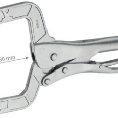 6 NARROW-END VICE CLAMPS 280mm (APERTURE 80mm)
