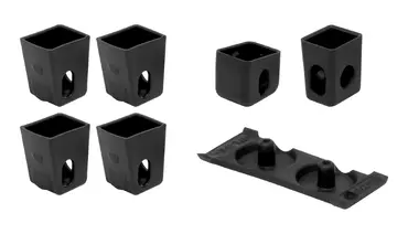 SET OF 4 G-ARM ELECTRODE COVERS WITH G-CLAMP CONNECTOR COVER (x1)