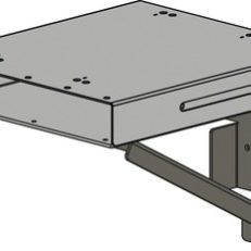 KIT N°2 - FIXING FOR KAWASAKI ROBOTS (BA006N/BA006L)