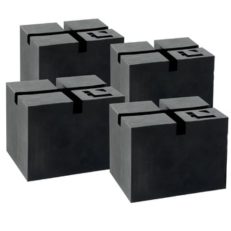 SET OF 4 RUBBER FEET FOR QUICK LIFT L520E