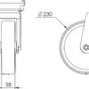 WHEEL KIT MAX LOAD 3.2T FOR ERGO LIFT 1000 ROLL | 076778