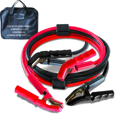 JUMP LEADS SUPER PRO 1000A (BAG) - INSULATED CLAMPS - Ø50mm² - 2 x 5m