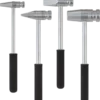 SET OF 4 ALUMINIUM HAMMERS | 020986