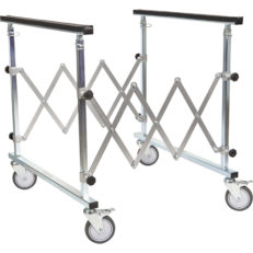 Collapsible support frame