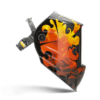 LCD ZEUS 5-9 / 9-13 G FIRE HELMET | 044098