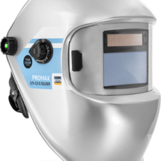 PROMAX 3/5-13 G SILVER TRUE COLOR HELMET