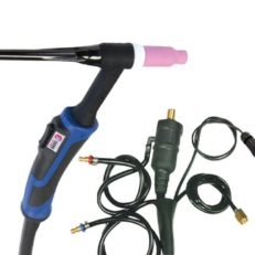 TIG TORCH GRIP SR20 DB - LIQUID - 4m - CONNECT. 35/50 + 7pin AMPHENOL