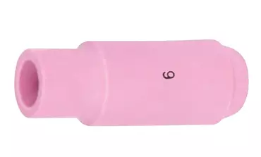 3 CERAMIC NOZZLES N°6 Ø 9.5 - TIG TORCH SR17/SR18/SR26
