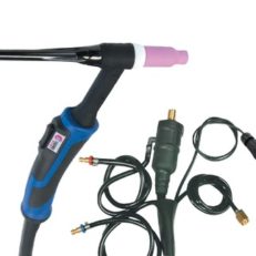 TIG TORCH ABITIG 260W - LIQUID - 4m - CONNECT. 35/50 + 7pin AMPHENOL