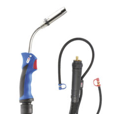MIG TORCH GRIP 300A - 3M - STEEL/WATER COOLED (CTØ1.2mm-M6)