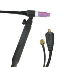 TIG TORCH SR17V - VALVE - 4M - AIR - CONNEC 10/25