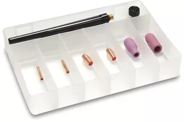BOX OF ACCESSORIES - TIG TORCH SR9 - DC