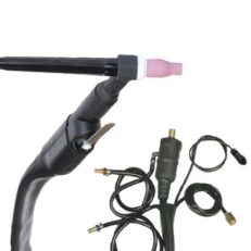 TIG TORCH SR18L - TRIGGER - LIQUID - 8M - CONNEC 35/50