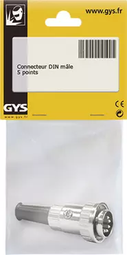 5 PIN DIN MALE CONNECTOR