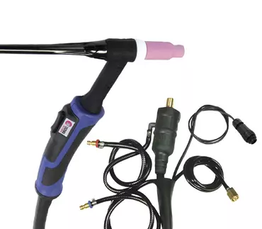 TIG TORCH GRIP SR20DB - DBLE BUTTON - 8M - LIQUID - CONNEC 35/50