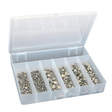 BOX OF 6 x 50 SELF-PIERCING RIVETS (Ø 3.3 & 5.3mm)