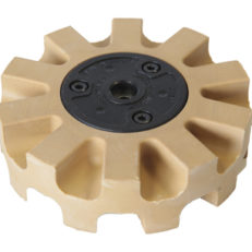 RUBBER WHEEL ERASER FOR AIR SANDER