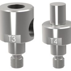 SET OF DIES T3 + T4 FOR RIVETERS 10T/10T.PP
