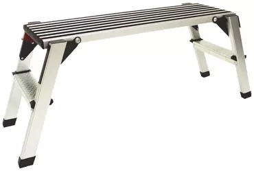 Aluminium folding work table (96x30x49cm)