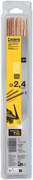 27 TIG STEEL RODS (SG2) Ø2,4 - 330mm - Blister 0,33kg