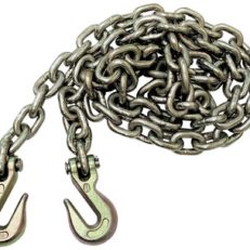 PULLING CHAIN (2.5m/10mm) & HOOKS (x2)