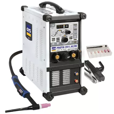 PROTIG 201L AC/DC - WITH ACCESSORIES (SR20DB-4m + MMA KIT)