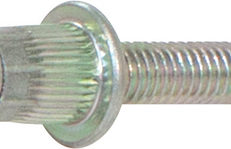 50 THREADED STUDS M6 - BAG