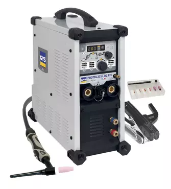 PROTIG 231L DC PFC - WITH ACCESSORIES