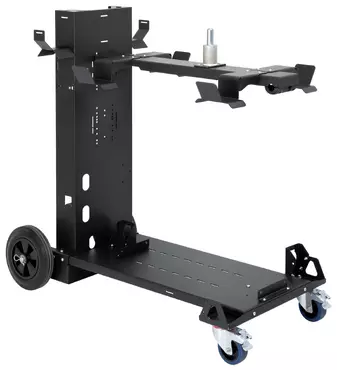 TROLLEY 10m³ L + WIRE FEEDER SUPPORT