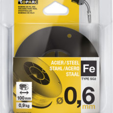 MAG WIRE REEL STEEL Ø0.6 - 0.9 KG D.100 - ER70S-6 / G3Si1