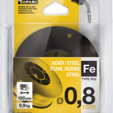MAG WIRE REEL STEEL Ø0.8 - 0.9 KG D.100 - ER70S-6 / G3Si1