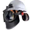 HARD HAT WITH HEARING & VISION PROTECTION SHADE 5-8/9-13 | 080607