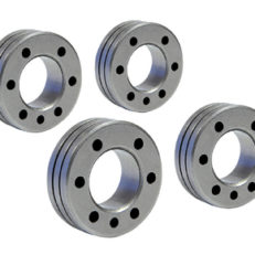 SET OF 4 TYPE C TWIN ROLLERS - FLUX-CORED WIRE Ø 1.2 / 1.6